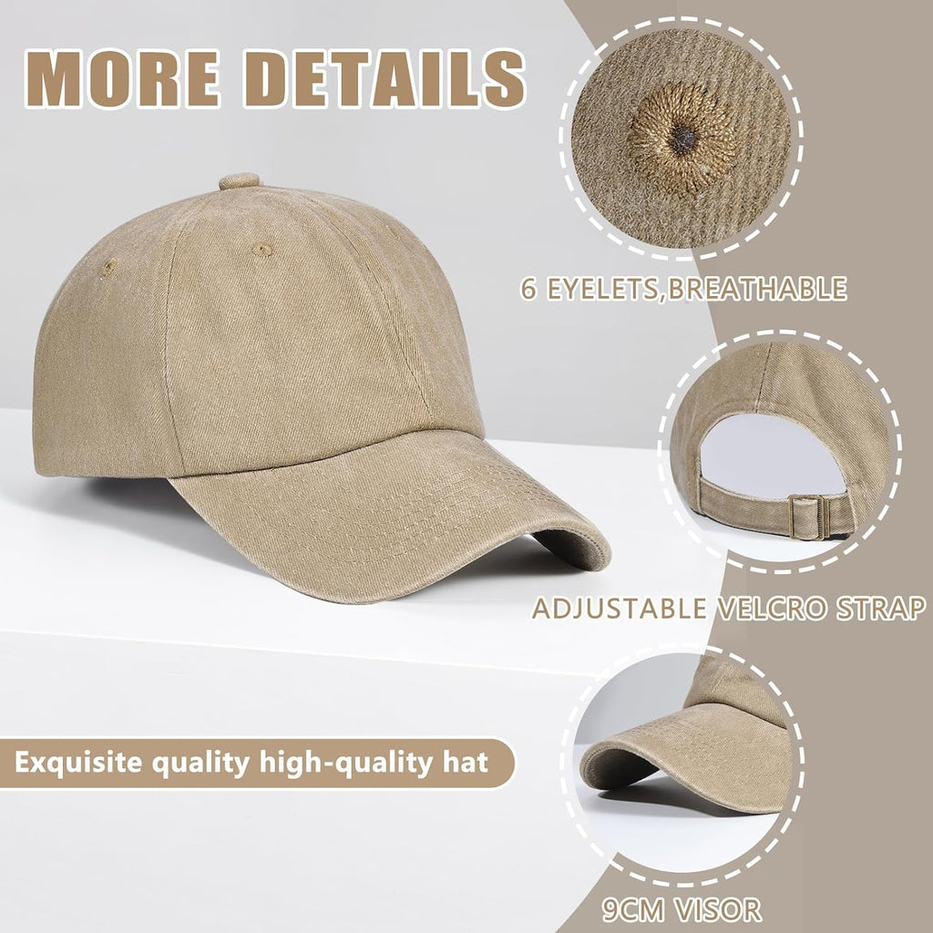 Fresh caps, easy swaps: a look at Cmonie’s 6‑Pack Vintage Dad Hats
