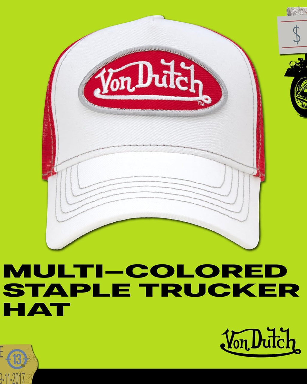 Von Dutch Colorblock Trucker Hat – a low‑key style upgrade