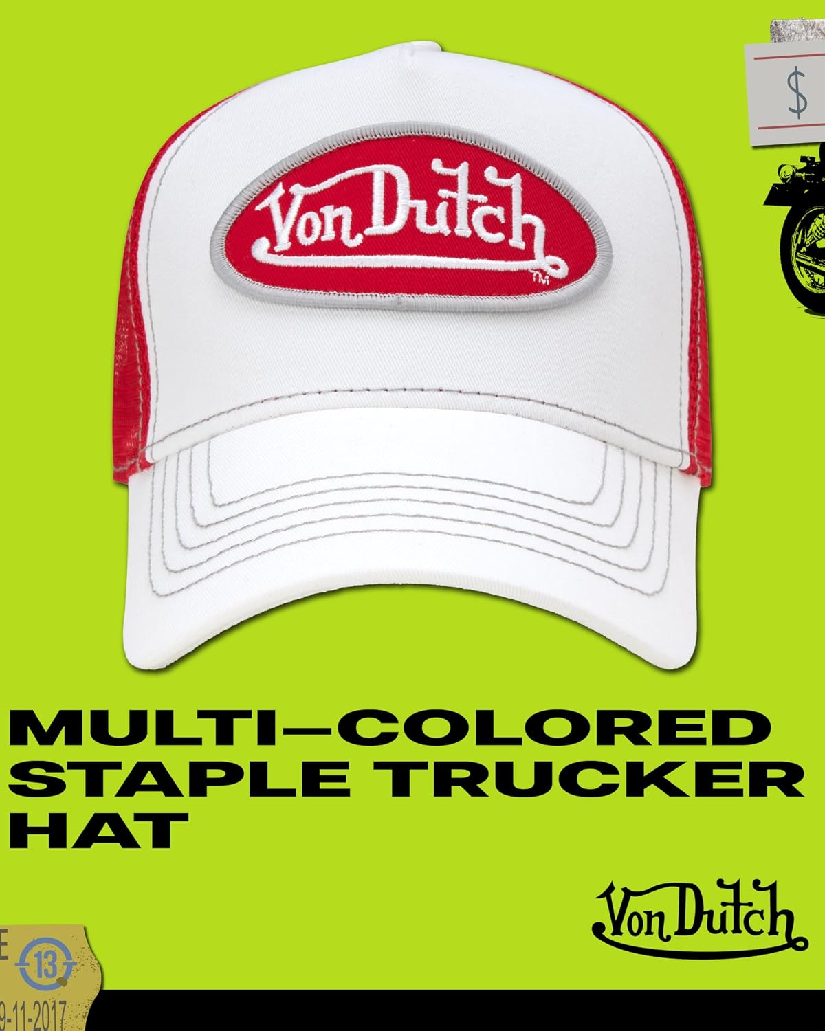 Von Dutch Colorblock Trucker Hat – a low‑key style upgrade